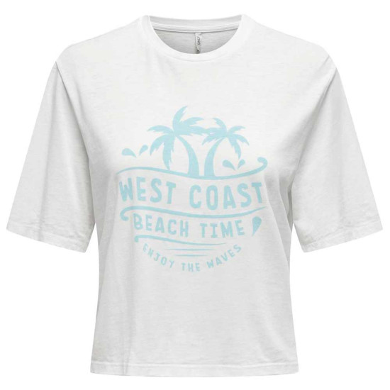 Only Γυναικεία κοντομάνικη μπλούζα Only Γυναικεία κοντομάνικη μπλούζα